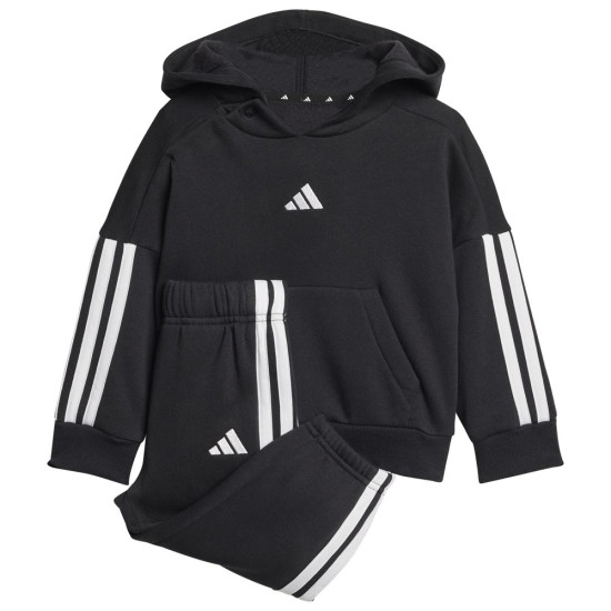 Adidas Βρεφικές φόρμες σετ Essentials 3-Stripes Fleece Joggers Set